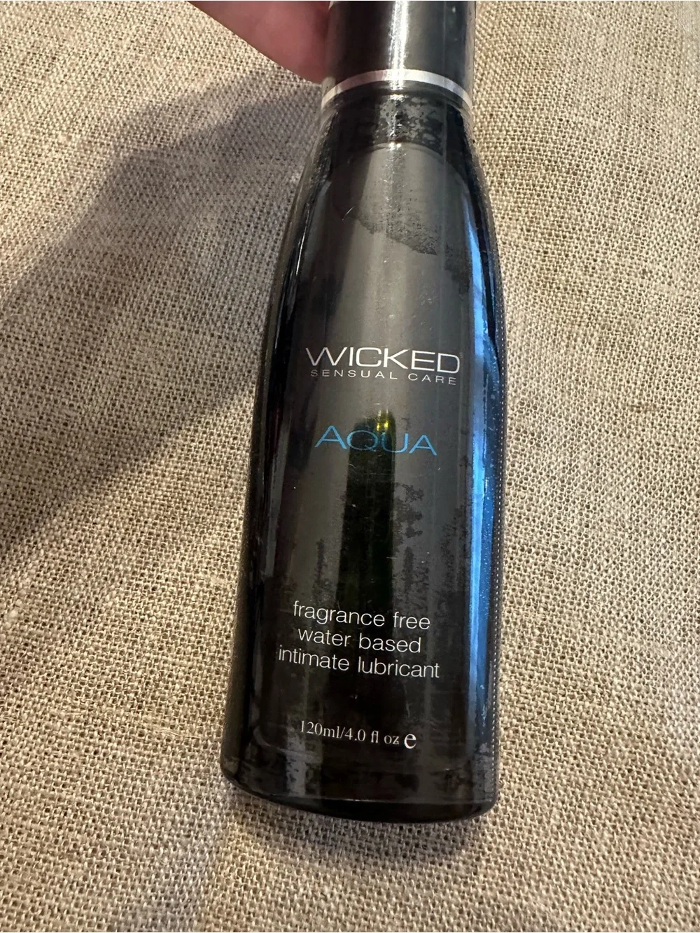 Wicked bottle labeled